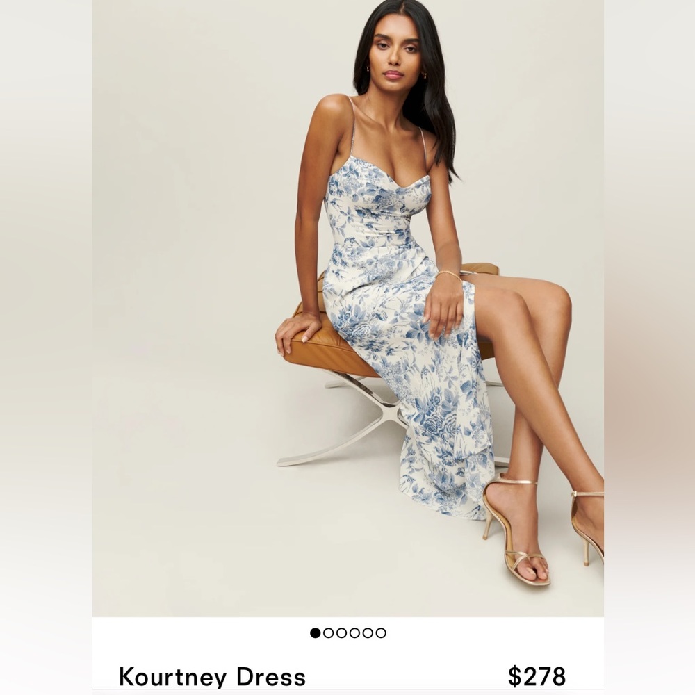 Reformation Kourtney dress sz 6